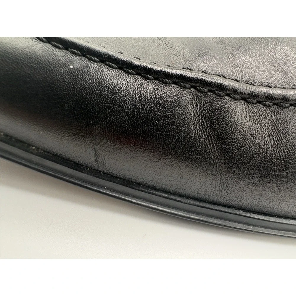 Salvatore Ferragamo Rain Lux Black Loafers Men's Size 9 Slip On Loafers Designer